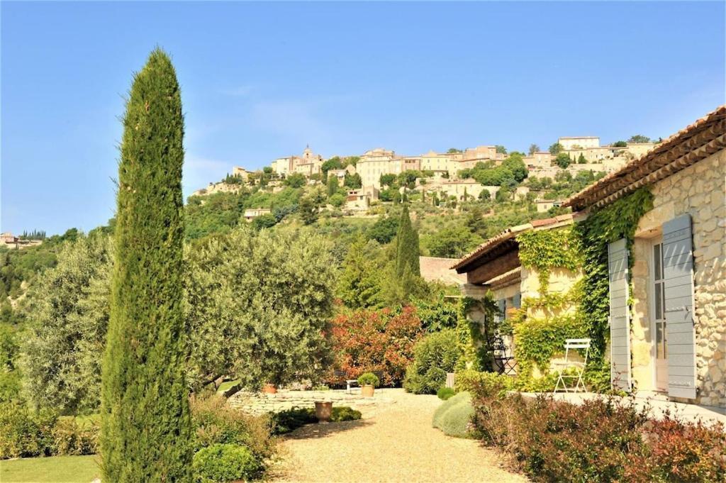 In Gordes, Facing The Entire Luberon Park A Beautiful 5 Bedrooms House Luaran gambar