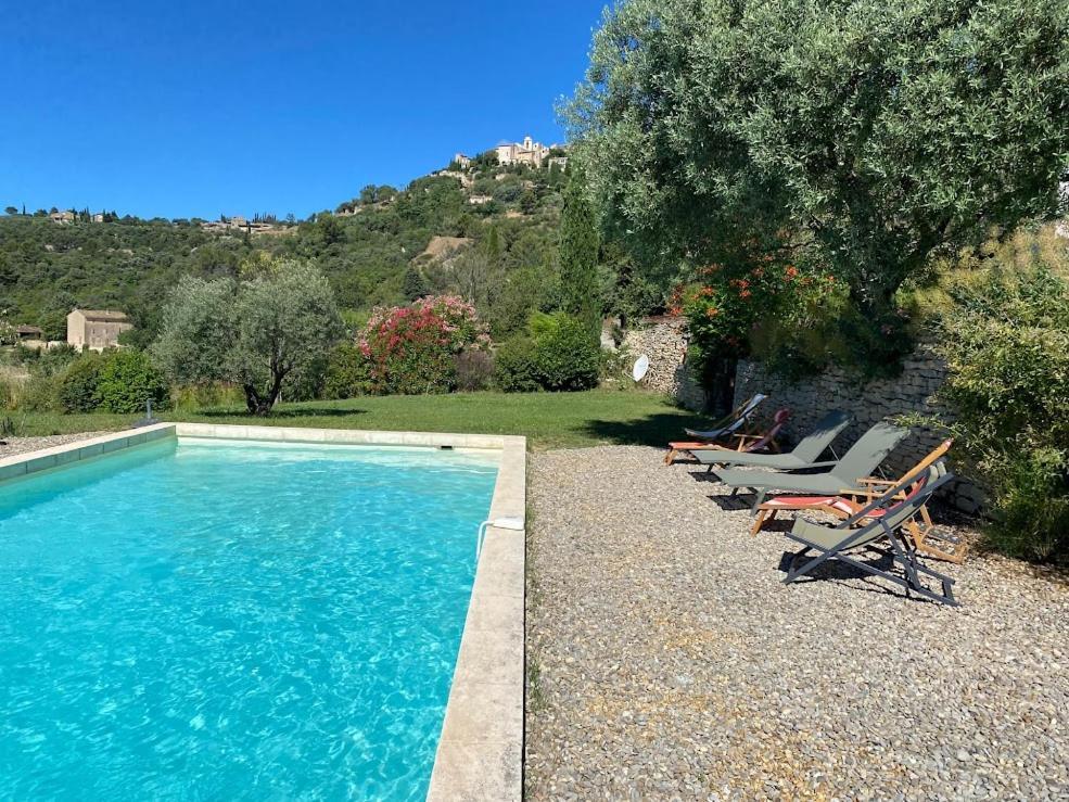 In Gordes, Facing The Entire Luberon Park A Beautiful 5 Bedrooms House Luaran gambar